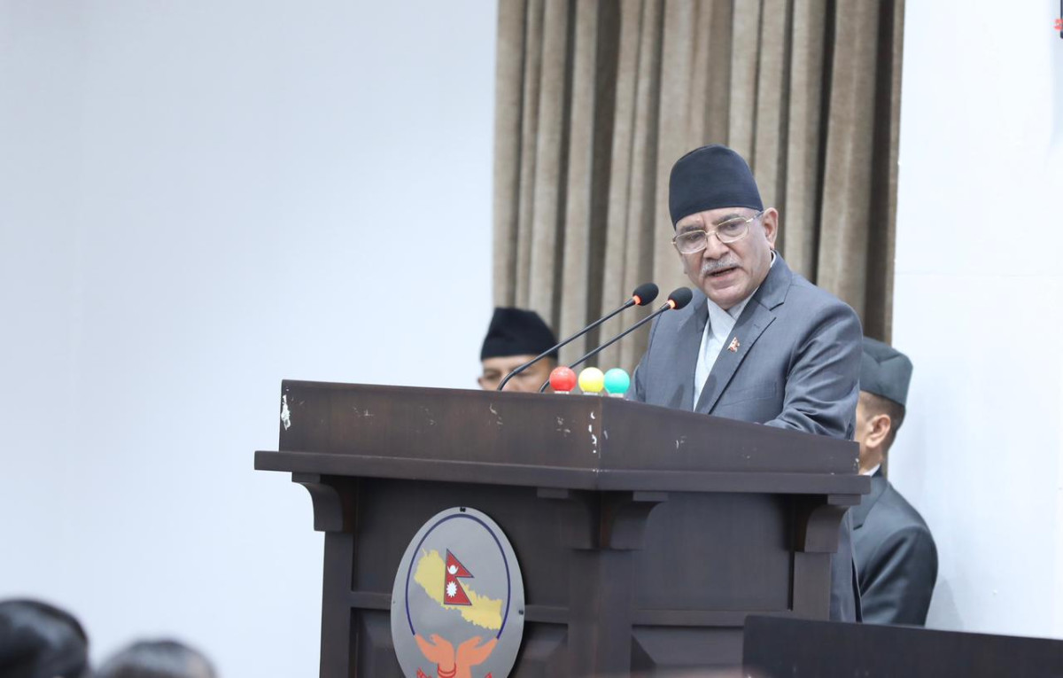 बन्दूकले ढोका खोलिदियो, अब शान्तिप्रक्रिया सरकारको जिम्मेवारी” : प्रचण्ड