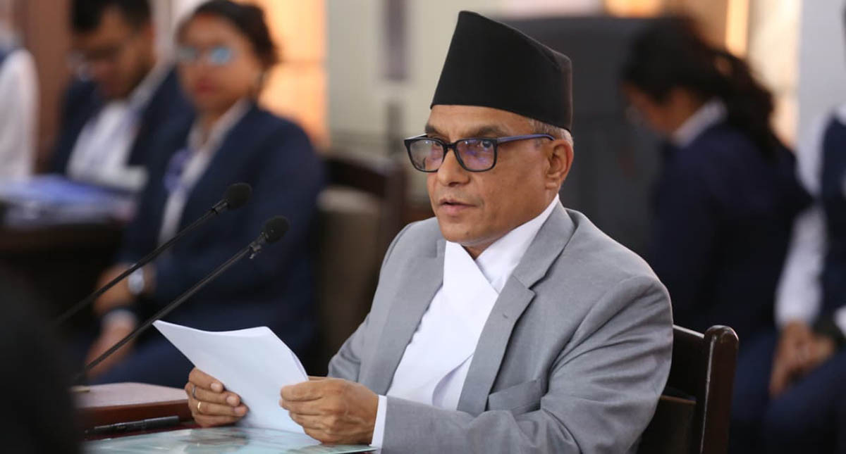 न्याय सम्पादनमा शङ्का उत्पन्न हुने कुनै काम गर्दिनँ- नवनियुक्त प्रधान न्यायाधीश शर्मा ( पूर्णपाठ)
