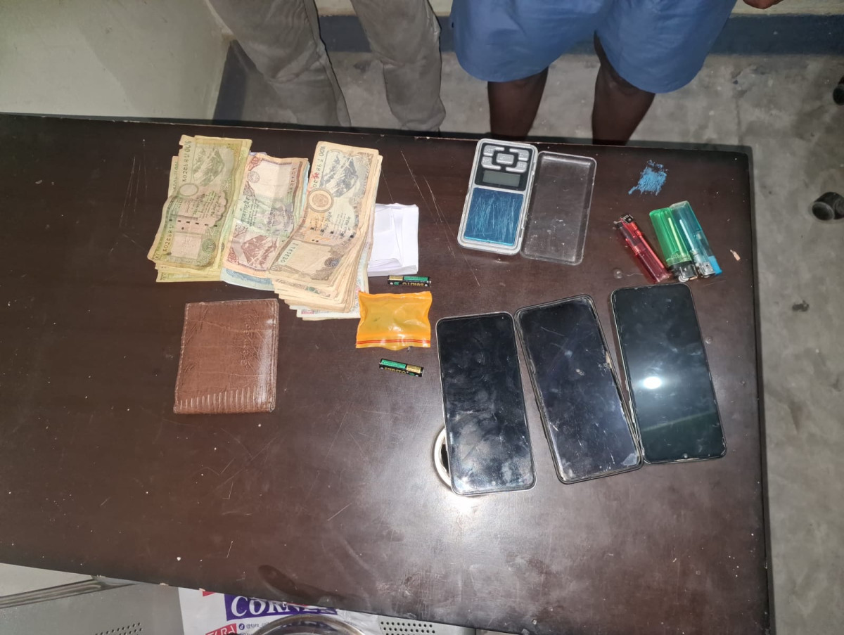 ब्राउन सुगरसहित दुई युवा पक्राउ