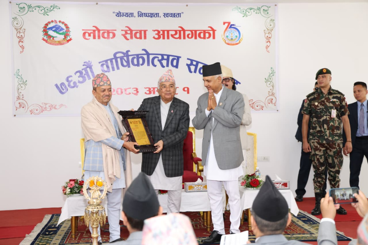 सुशासनमार्फत प्रभावकारी सेवा प्रवाह र तिब्र विकास नै जनताको चाहना - राष्ट्रपति