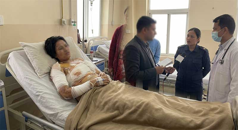 काभ्रे तेमालकी २७ वर्षीय युवतीले गरिन् आत्मदाह प्रयास,गम्भीर अवस्थामा बर्न अस्पतालमा उपचार