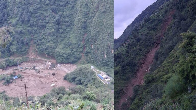 रोल्पा पहिरो : मृत्यु हुनेको संख्या सात, ५ जना बेपत्ता