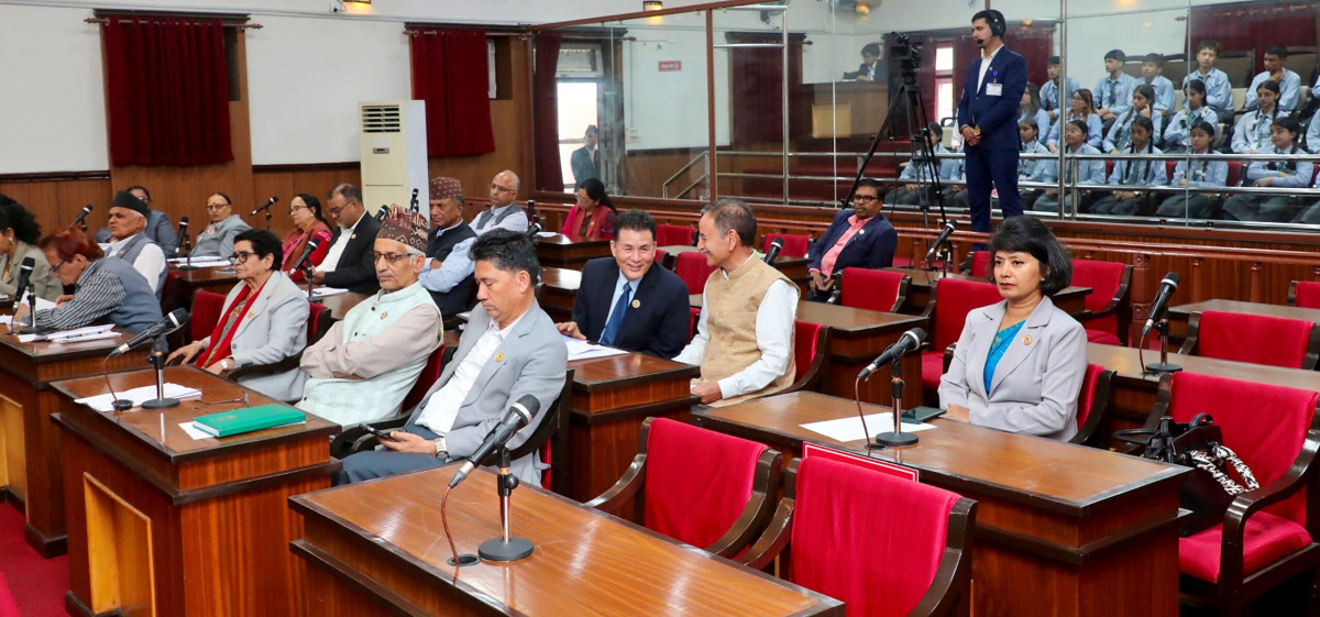 राष्ट्रिय सभा बैठक आज बस्दै, अर्थ र गृह मन्त्रालयका प्रश्नको जवाफ दिइने