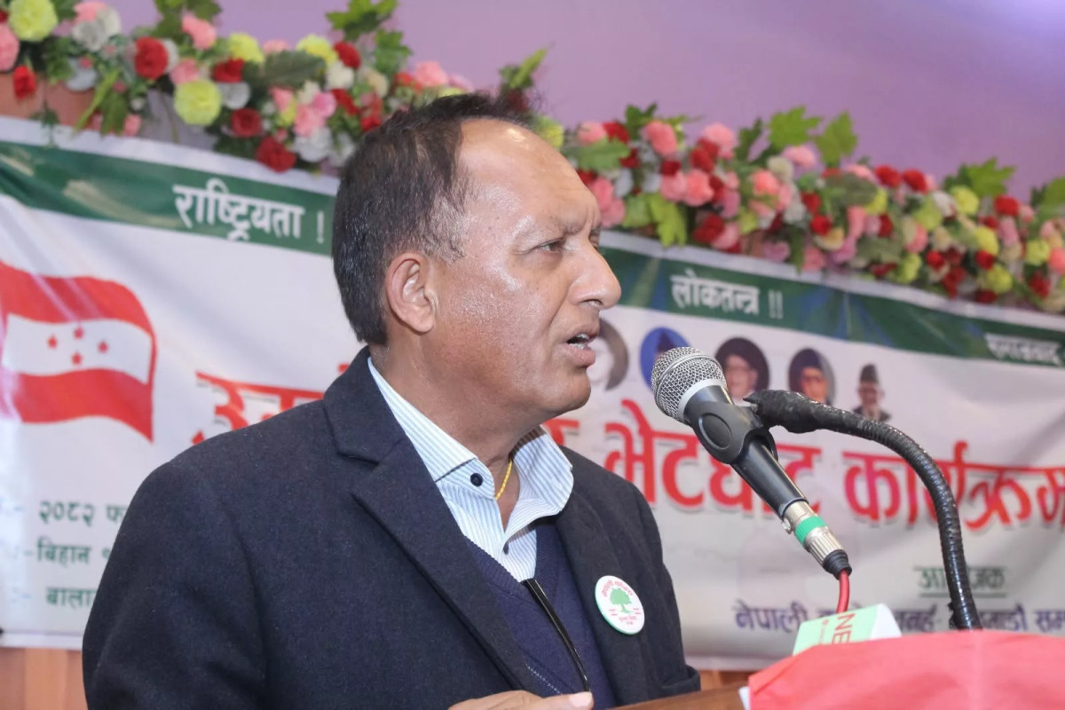 कांग्रेसको १५औँ महाधिवेशनमा उपसभापतिमा गोविन्द भट्टराईको उम्मेदवारी